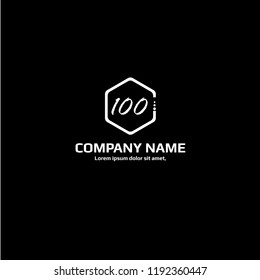 100 logo concept