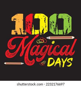 100 Magical Days

100 Days of School T-shirt Design