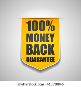 100% Money Back Guarantee shield