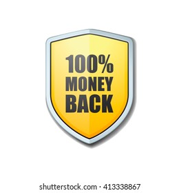 100% Money Back Guarantee shield