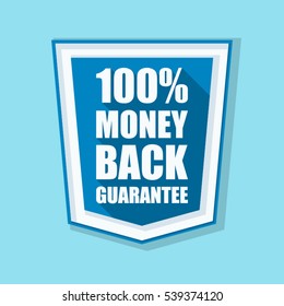 100% Money Back Guarantee shield
