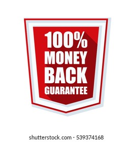 100% Money Back Guarantee shield