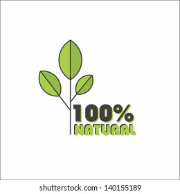 100% natural