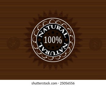 100% natural