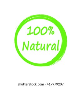 100% natural