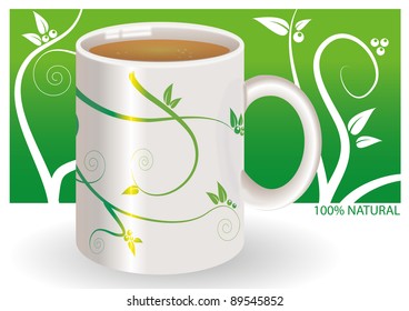 100% natural herbal tea