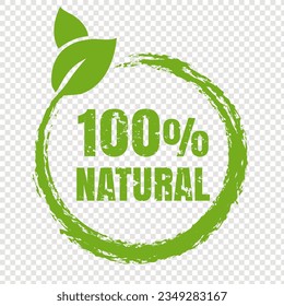 100% Natural Product Transparent Background
