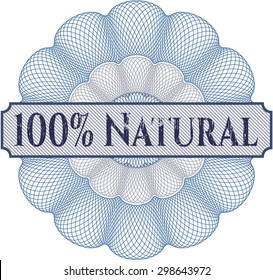 100% Rosette natural