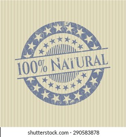 100% Natural rubber stamp