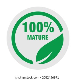 100 % Naturlogo, Vektordesign
