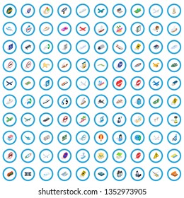 100 navigation icons set in isometric 3d style for any design vector illustration