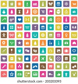 100 new year icons