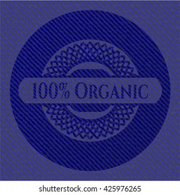 100 % Organisch mit jean-Struktur