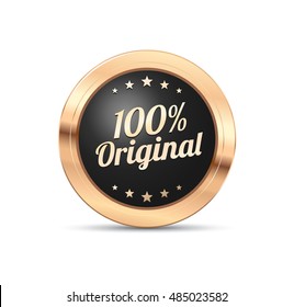 100% Original Badge