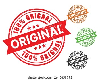 100% Original Grunge selo selo coleção de crachá