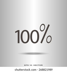 100 percent