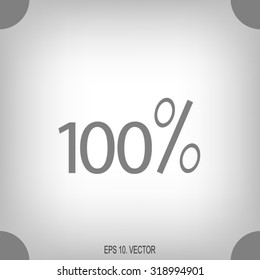100 percent