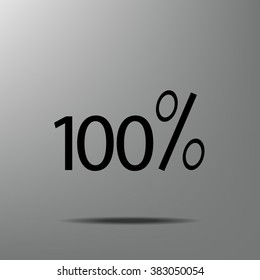 100 percent