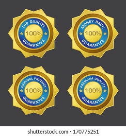 100 Percent Money Back Guarantee Gold Seal