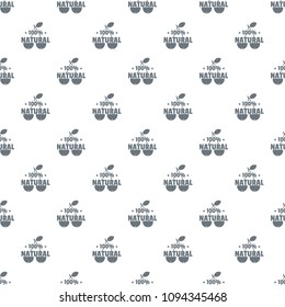 100 percent natural pattern vector seamless repeat for any web design