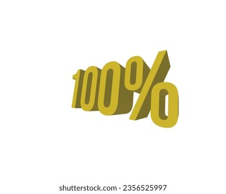 100 Percent off 3d Sign on White Background, Special Offer 100% Discount Tag, Sale Up to 100 Percent Off,big offer, Sale, Special Offer Label, Sticker, Tag, Banner, Advertising, offer Icon