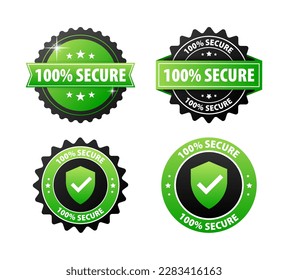 100 percent Secure label Maximum data protection and security