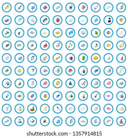 100 personal development icons set in isometric 3d style for any design vector illustration