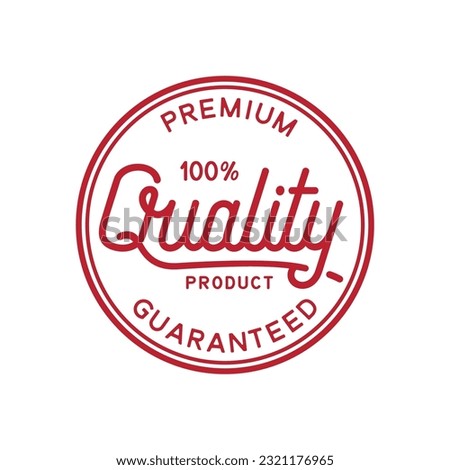 100% Premium Quality Product Design template. Vector and Illustration.