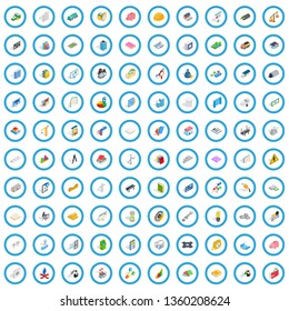 100 project planning icons set in isometric 3d style for any design vector illustration