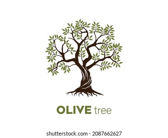 100% pure olive oil vector images and logo