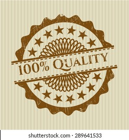 100 % Qualitätsweinsiegel