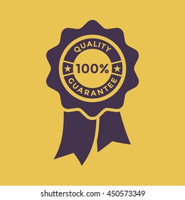 100% quality ribbon Icon