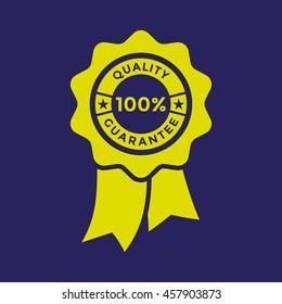 100% quality ribbon Icon