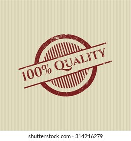 Sello de caucho de calidad al 100%