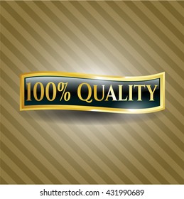 100% Quality shiny emblem