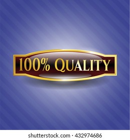 100% Quality shiny emblem