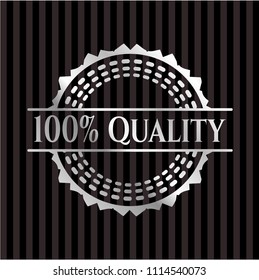 100% Quality silvery badge
