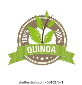 100 % Quinoa Label