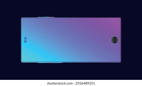 A 100% Realistic and Editable mobile phone vector. All parts can be changed and edited. The screen is suitable for green screen use. Realistic phone vector.