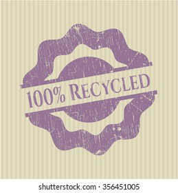 100% Recycled rubber texture