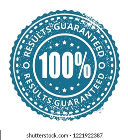 100% Result Guaranteed Stamp