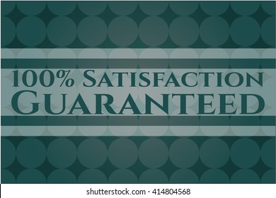 100% Satisfacción Banner garantizado