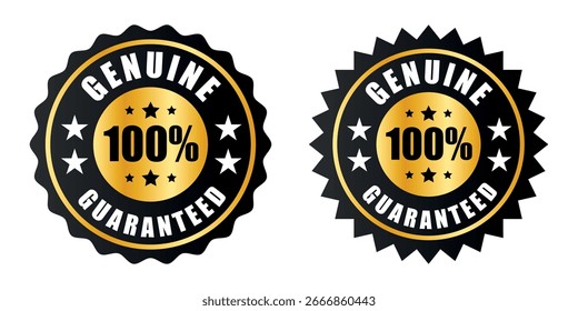 100% Zufriedenheit garantiert Siegel oder Etikett flachen Icon Design	