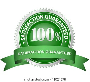 100% Satisfaction Guaranteed Sign