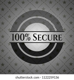 100% Secure black badge