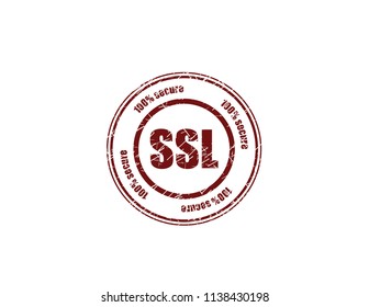 100% secure SSL stamp