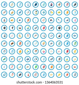 100 selfie icons set in isometric 3d style for any design vector illustration