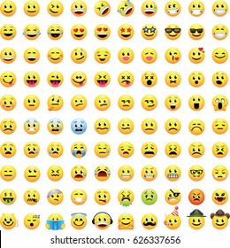 100 Smiley Face Emoji Icons