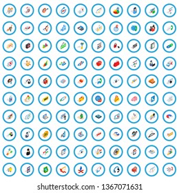 100 statistic data icons set in isometric 3d style for any design vector illustration