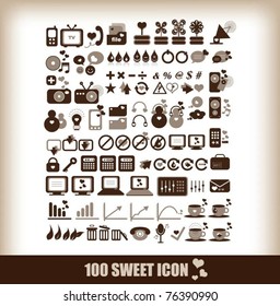 100 sweet icon
